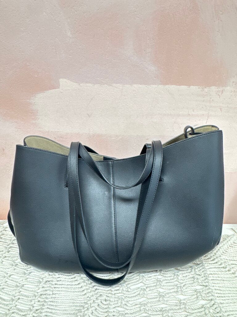 Polene Black Cyme Large Tote