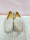 Laurent Effel Stone Suede Driving Mocassin