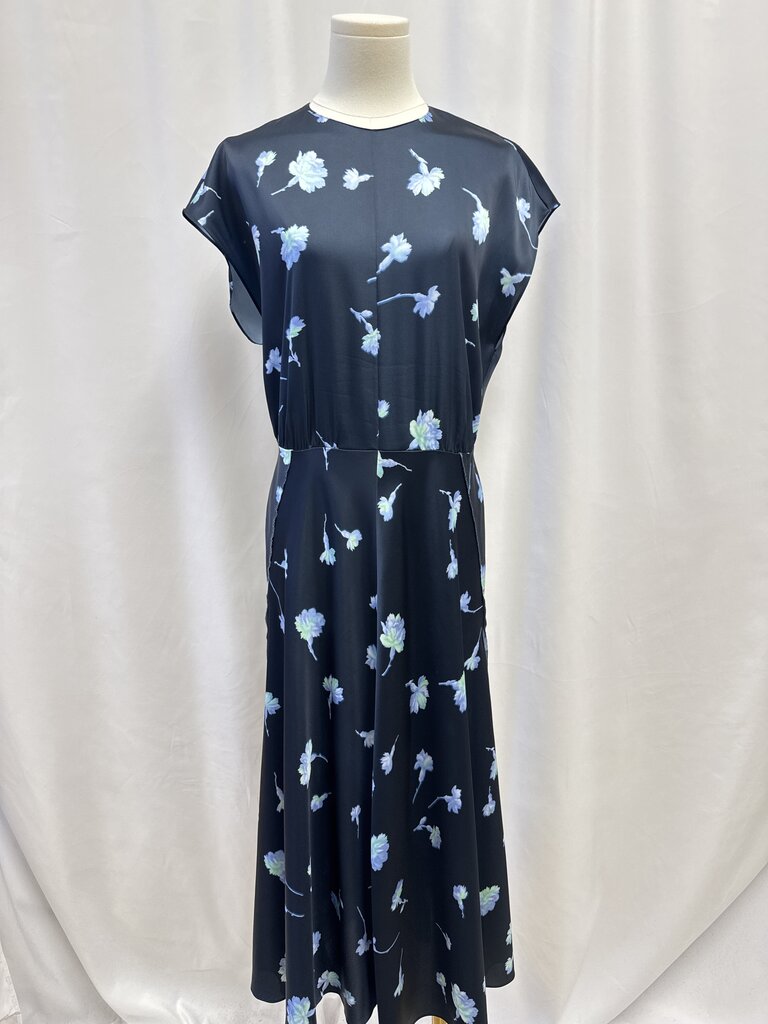 Vince Blue Floral Maxi Dress (As Is)