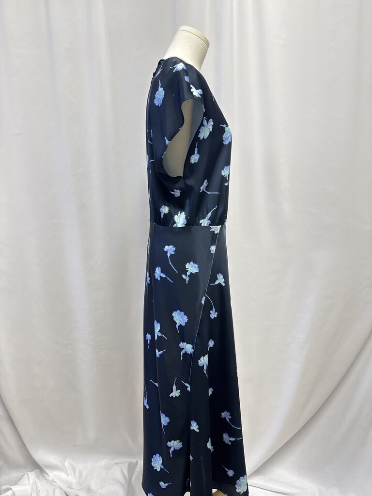 Vince Blue Floral Maxi Dress (As Is)