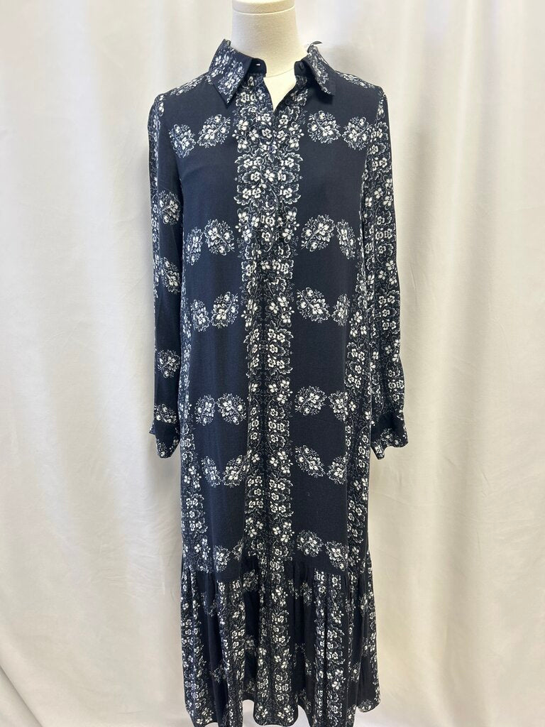 Hyacinth House Black Floral Maxi Dress