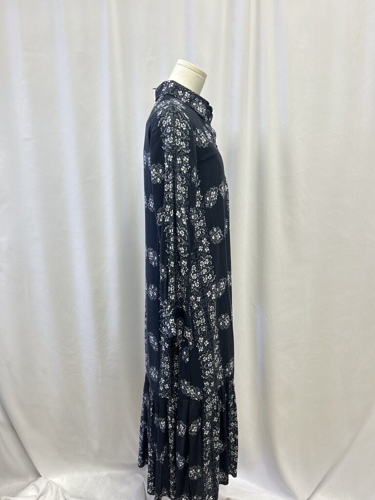 Hyacinth House Black Floral Maxi Dress