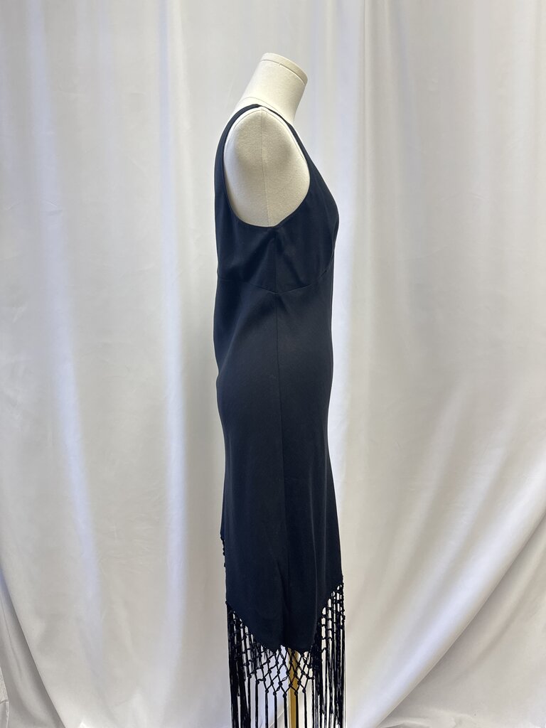 Rails Black Fringe Dress NWT