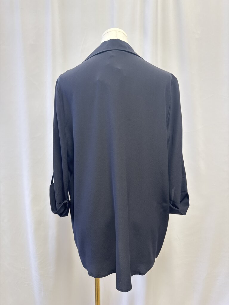 Acrobat Black Silk Camp Shirt NWT