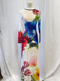 alice + olivia White Floral Mesh Dress NWT
