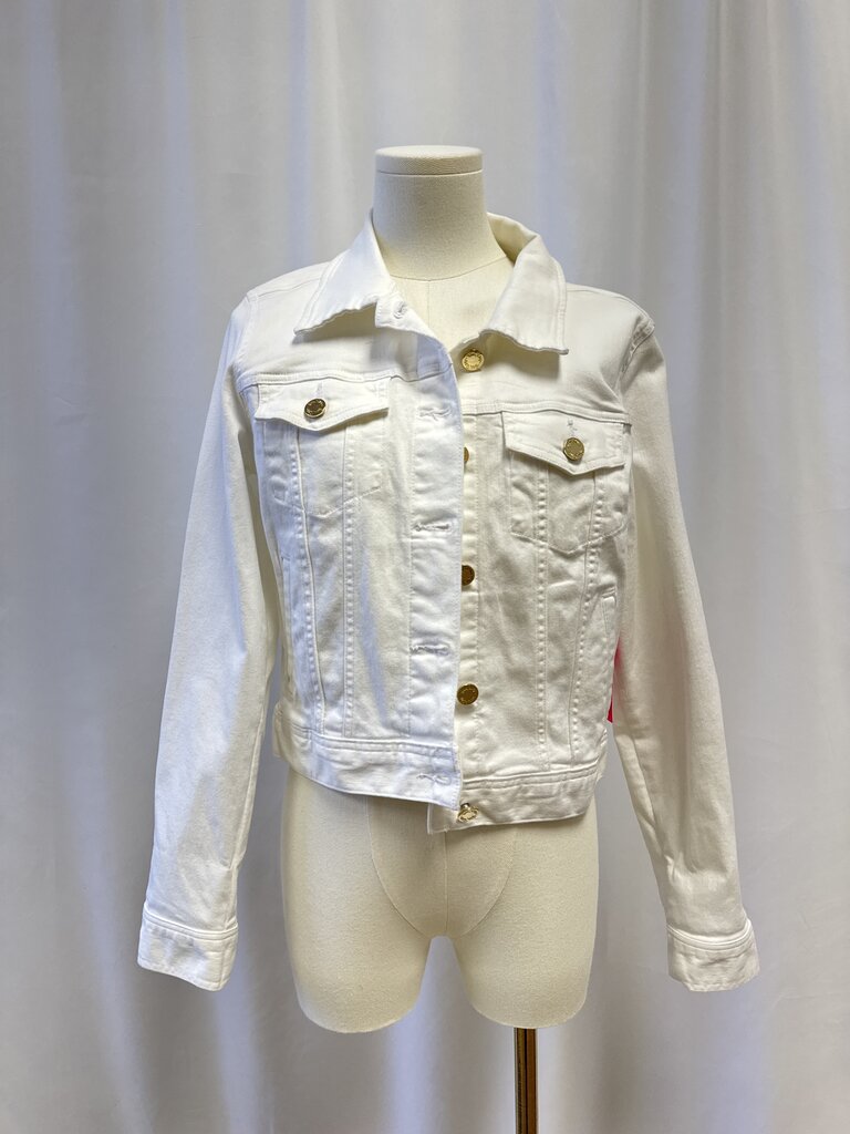 Lilly Pulitzer White Jean Jacket NWT