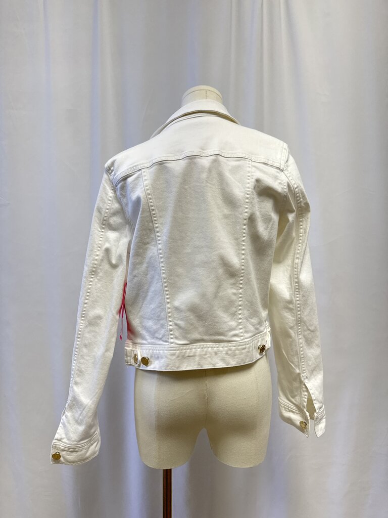 Lilly Pulitzer White Jean Jacket NWT