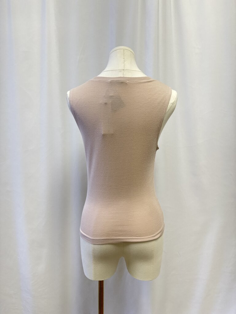 Michael Stars Tan Ribbed Tank