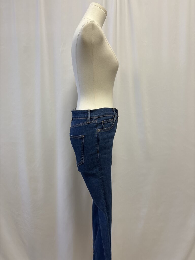 Veronica Beard Blue Straight Leg Jean