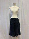Vince Black Jean Bermuda Shorts