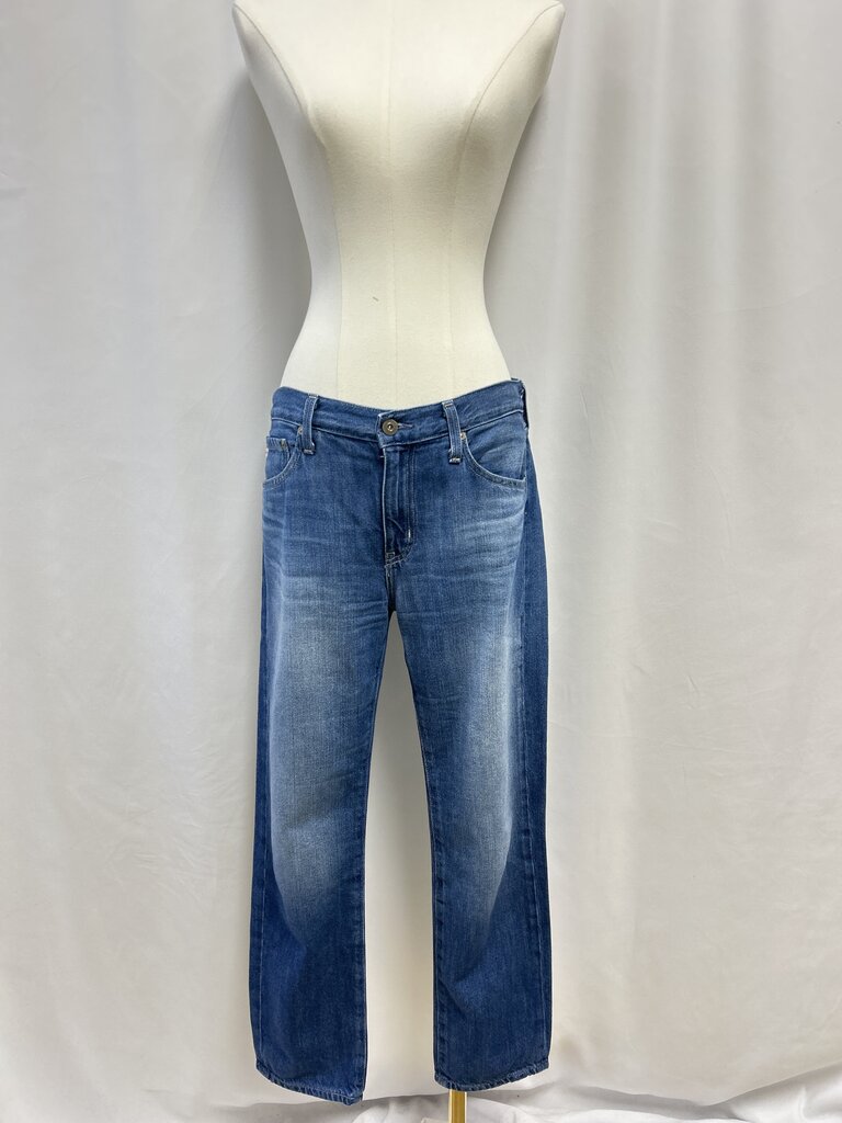 AG Blue Straight Leg Jean