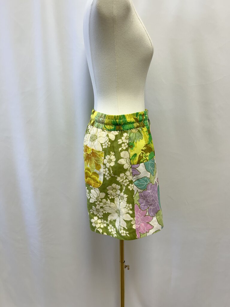 Alemais Floral Linen Shorts