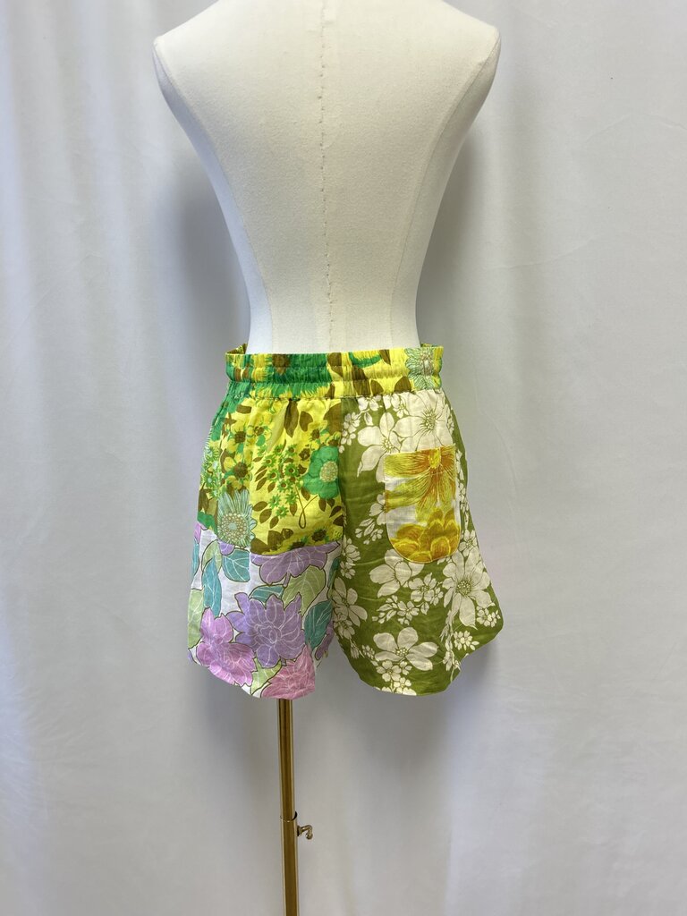 Alemais Floral Linen Shorts