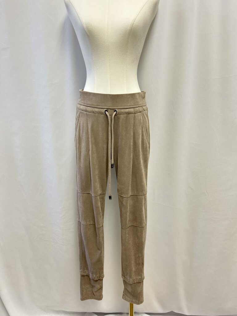 Raffaello Rossi Tan Faux Suede Jogger