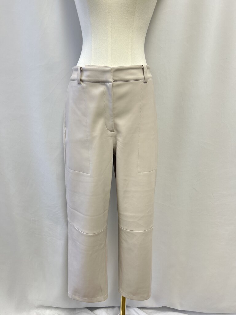 Brochu Walker Bone Faux Leather Pant