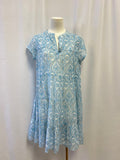 Roller Rabbit Blue Printed Dress