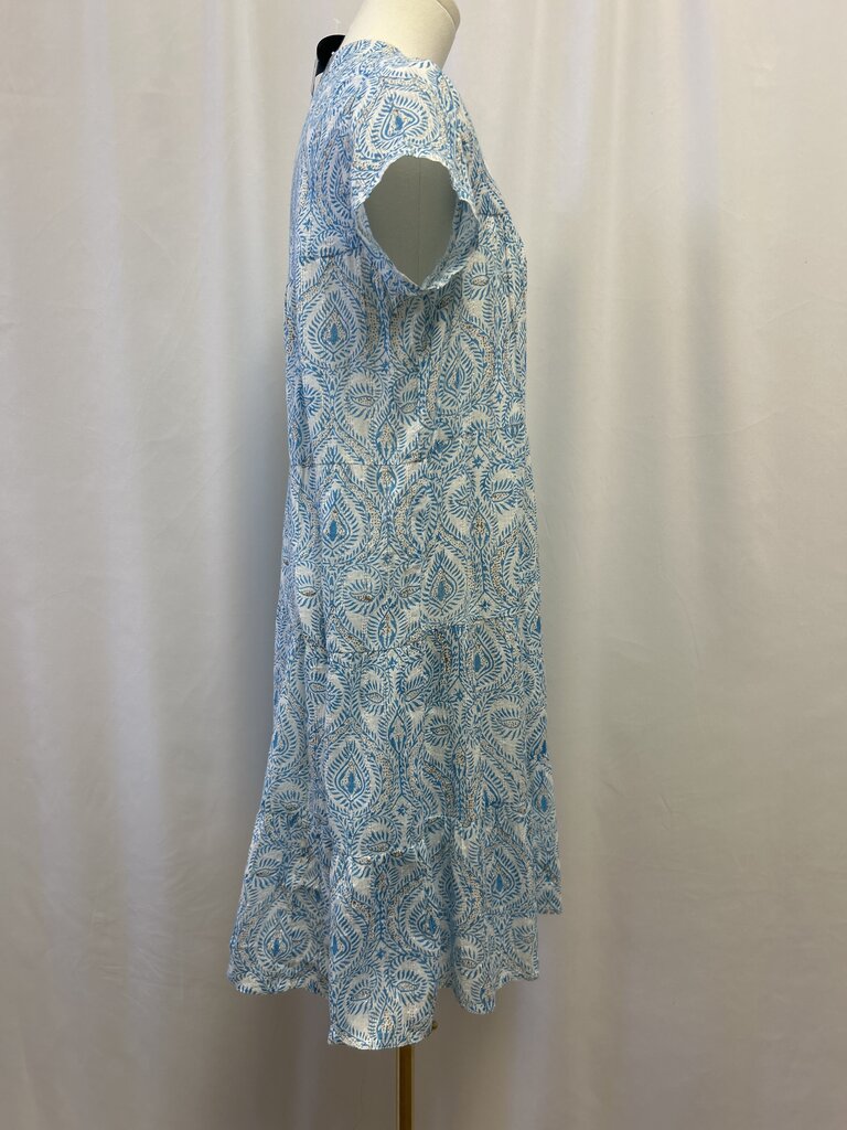 Roller Rabbit Blue Printed Dress