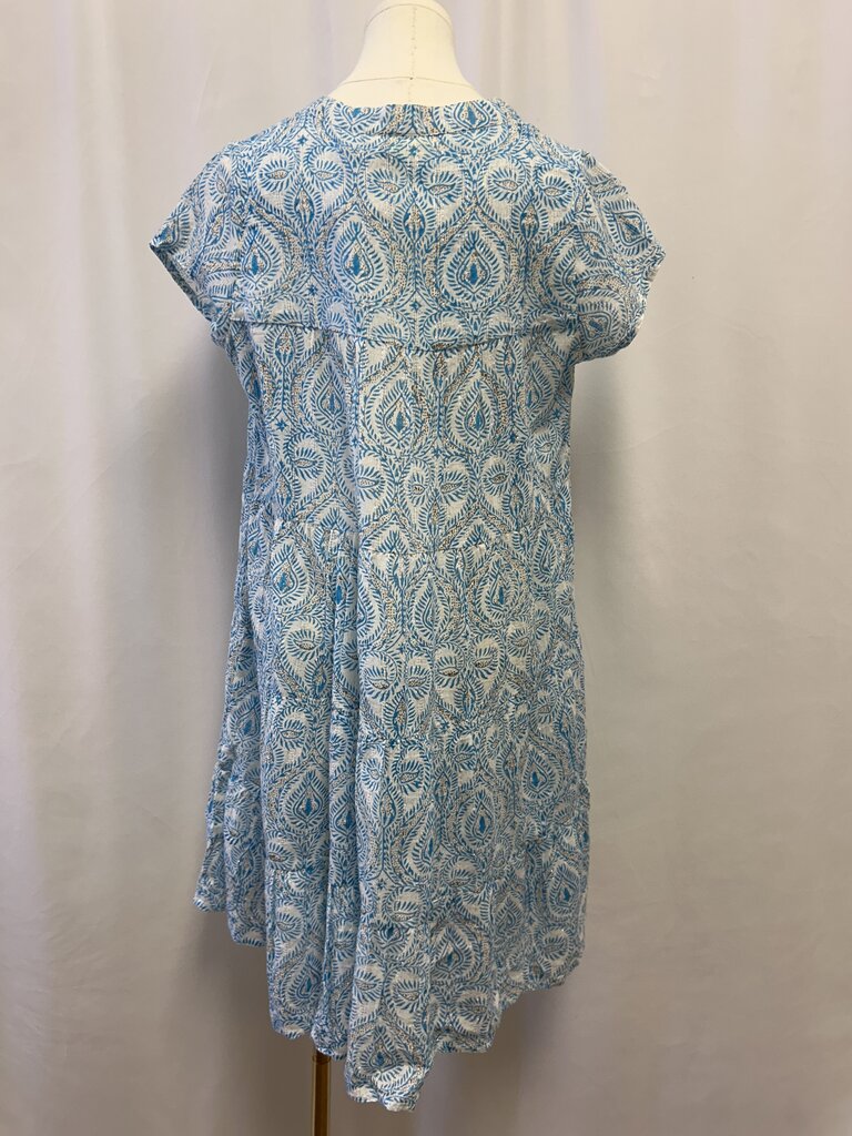 Roller Rabbit Blue Printed Dress