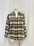 The Great Blue Plaid Button Up