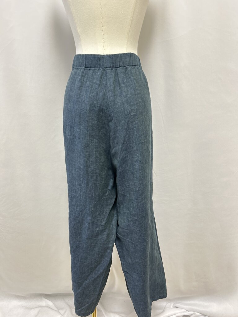Eileen Fisher Slate Linen Pant