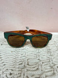 Dolce & Gabbana Green Frame Sunglasses