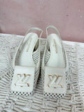 Louis Vuitton Bone Shake Slingback Pump w/Box