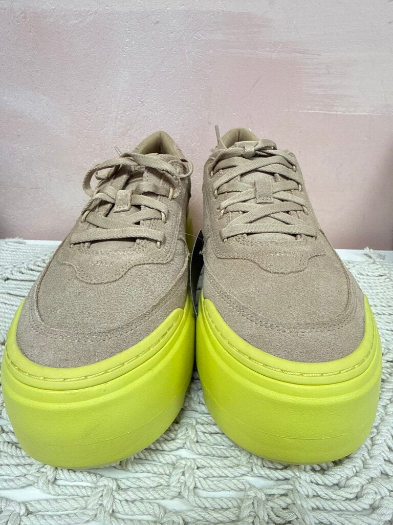 Ugg Tan Suede Platform Sneaker