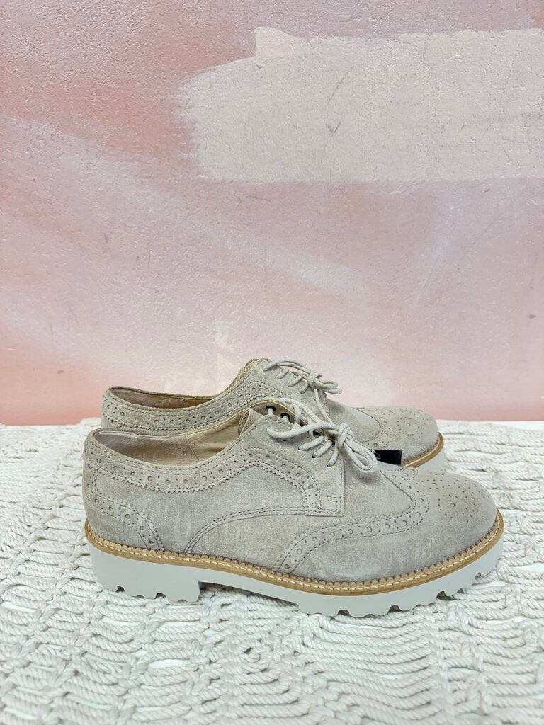 Gabor Tan Suede Oxford