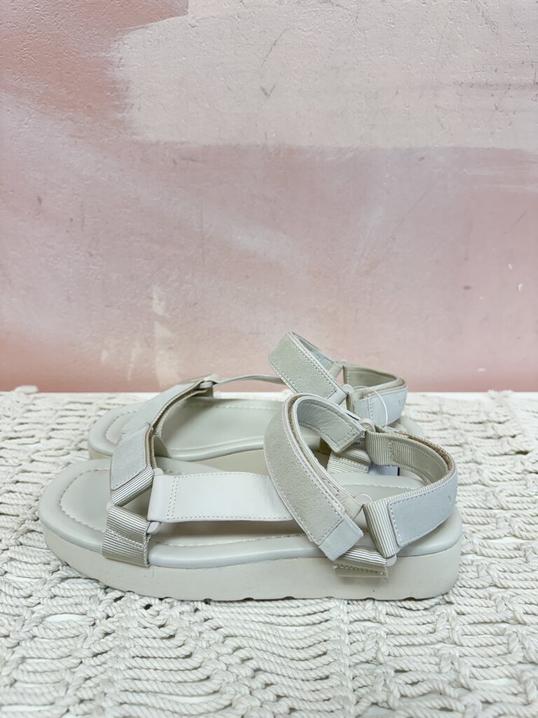 Vince Off White Strappy Sandal