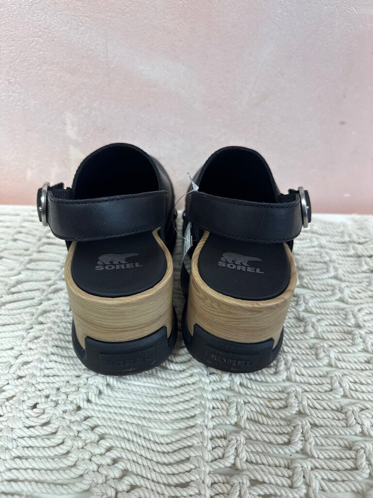 Sorel Black Clog