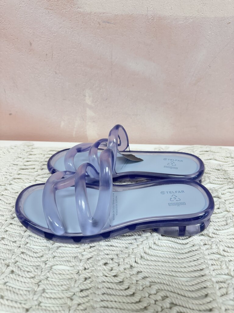 Melissa x Telfar Light Blue Jelly Sandal