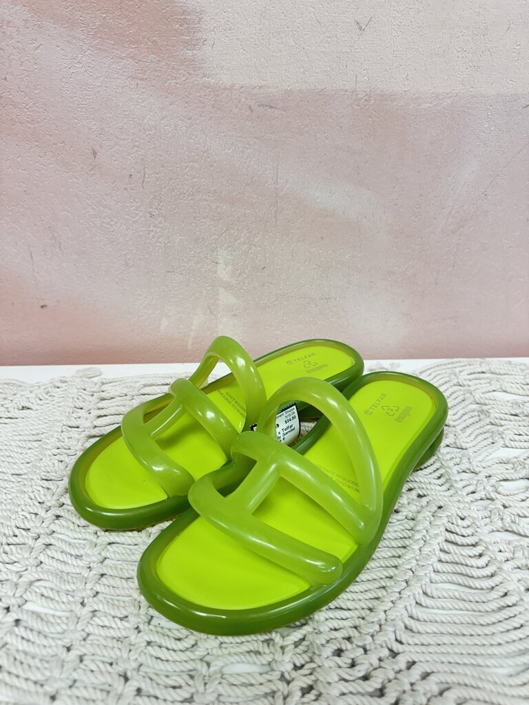 Melissa x Telfar Lime Jelly Sandal