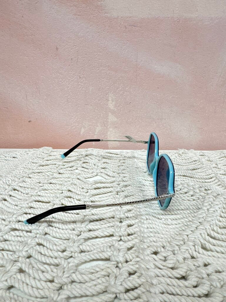 Tiffany & Co Blue Accent Frame Sunglasses