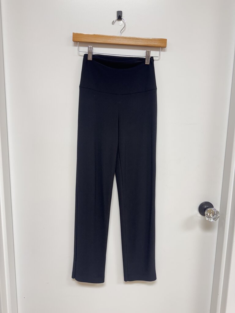 Norma Kamali Black Flare Pant