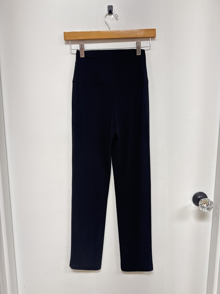 Norma Kamali Black Flare Pant
