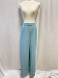 Eileen Fisher Light Blue Linen Pant