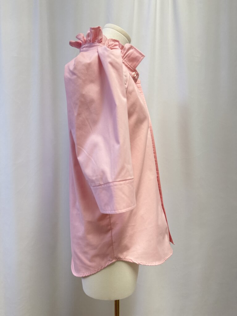 KMJ Pink Puff Sleeve Top