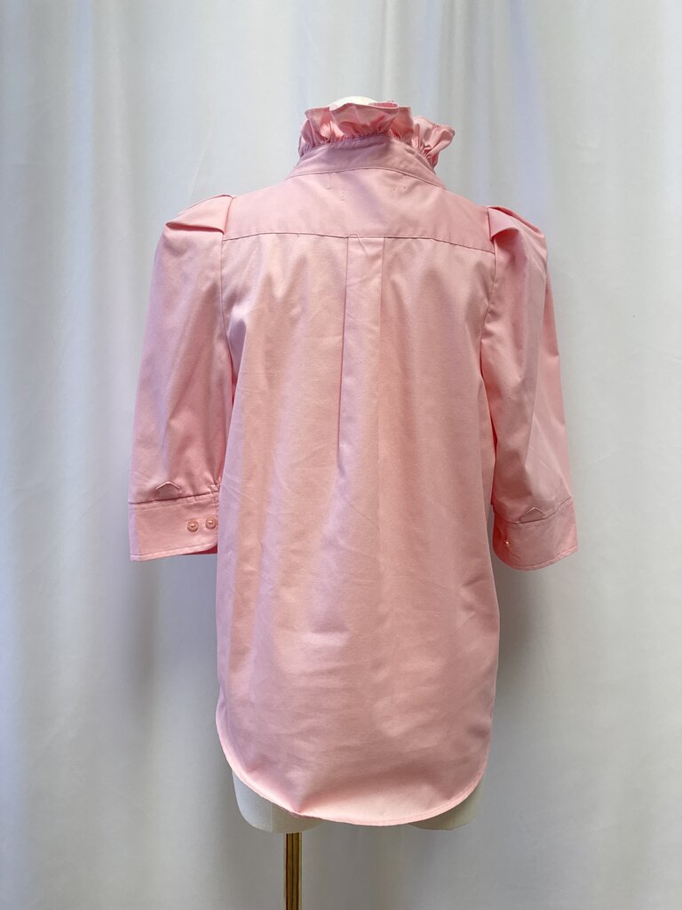 KMJ Pink Puff Sleeve Top