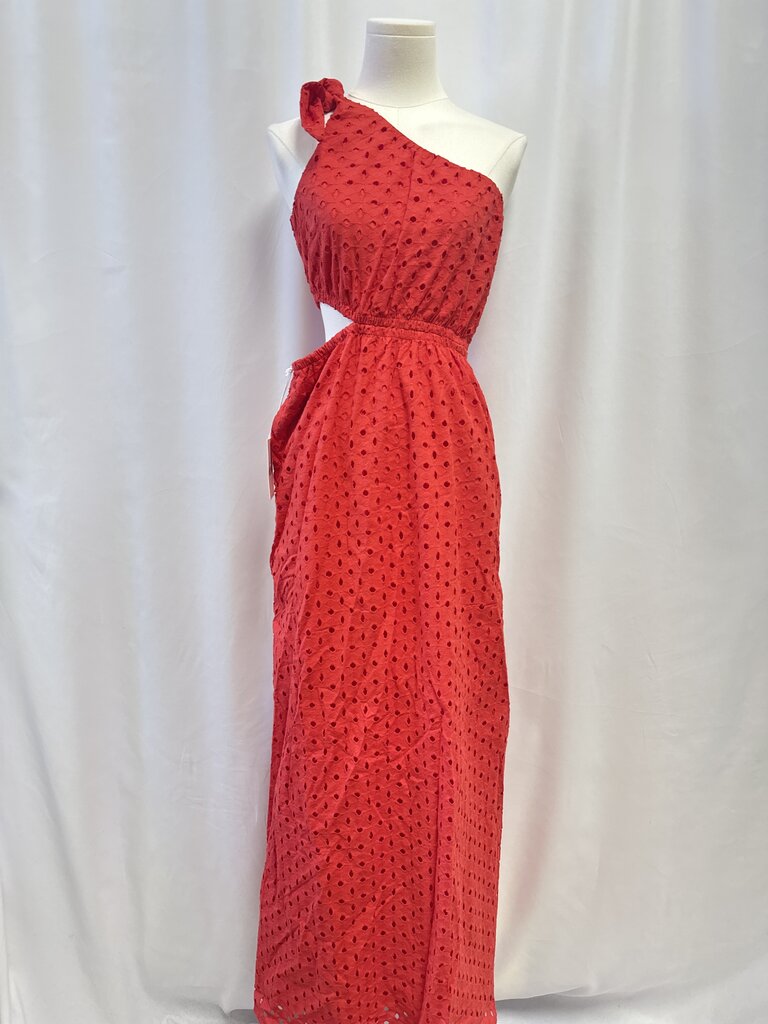 Mumu Red Eyelet Sundress NWT