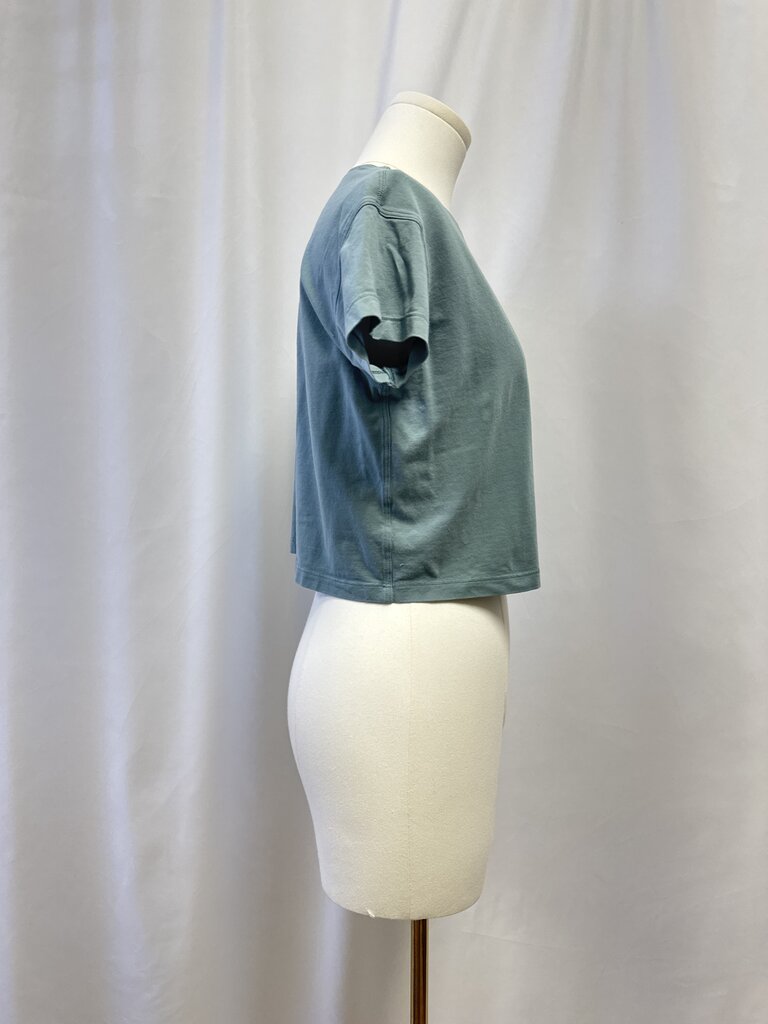 Lululemon Sage Cropped Tee