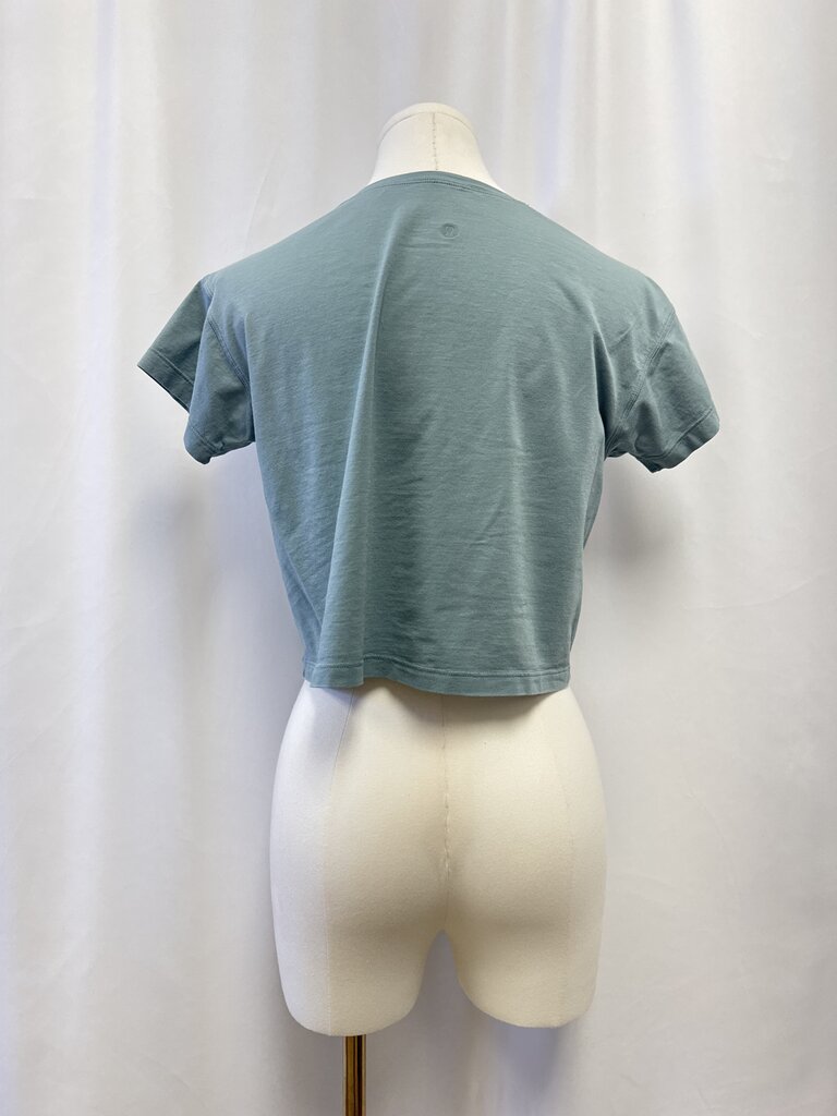Lululemon Sage Cropped Tee