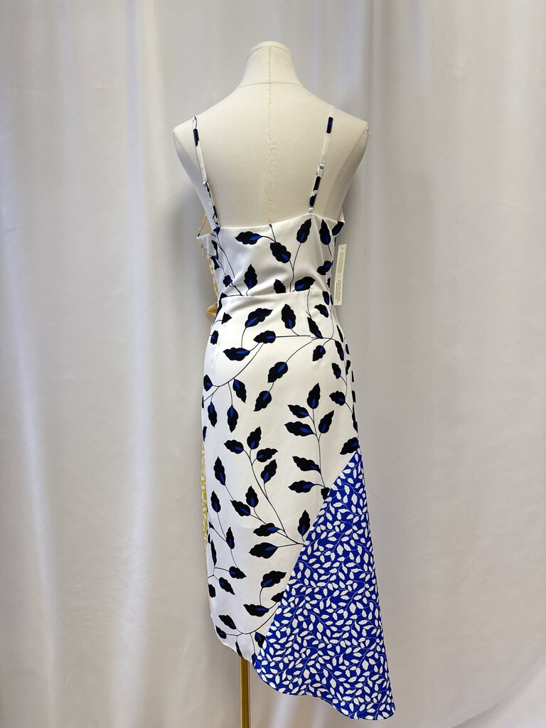 Yumi Kim Yellow Printed Wrap Dress NWT