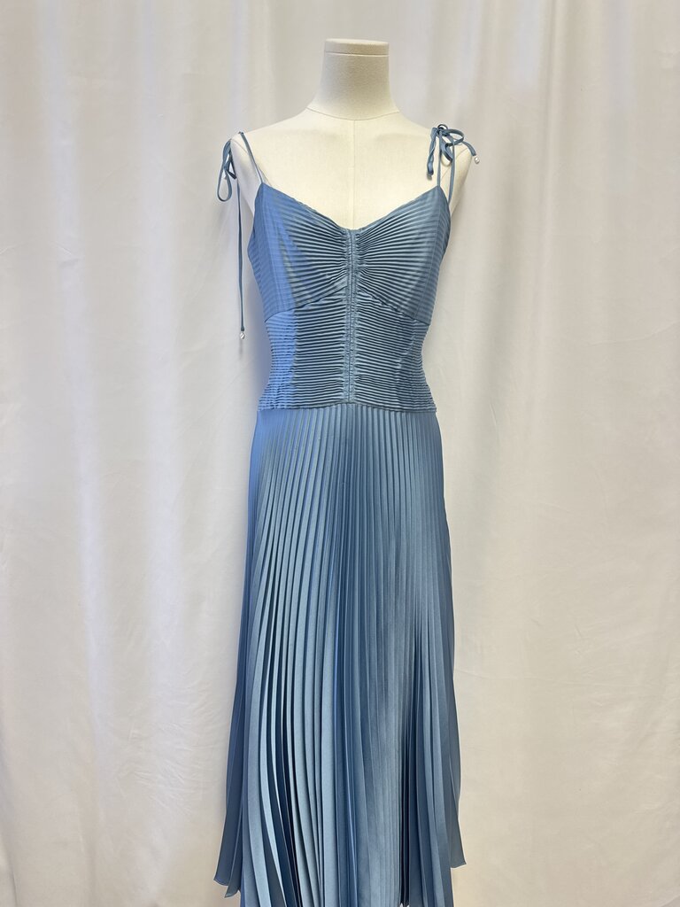 Derek Lam Slate Pleated Dress