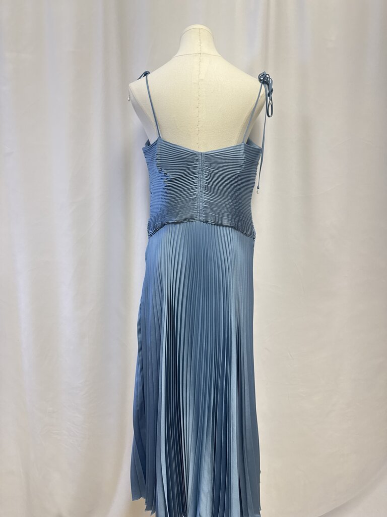 Derek Lam Slate Pleated Dress