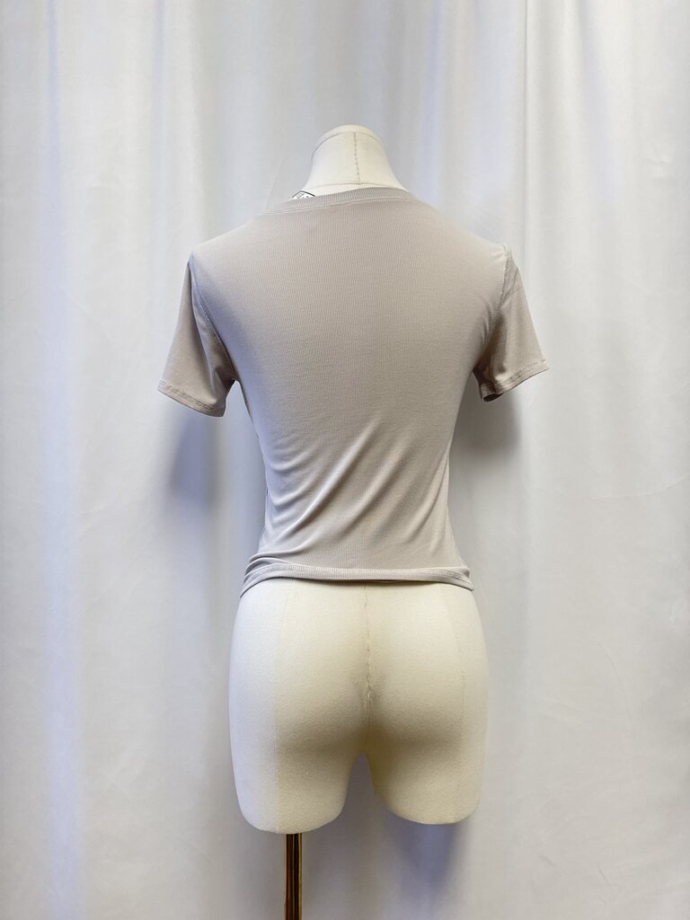 Vuori Tan Ribbed Tee