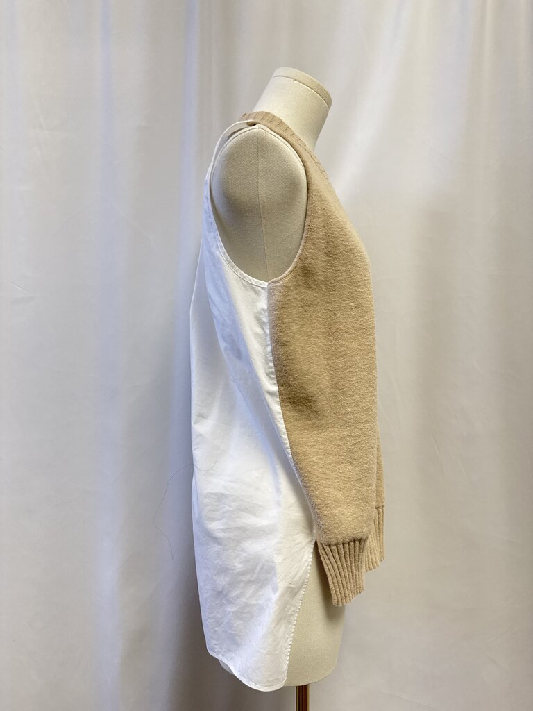 Naadam Tan and White Vest