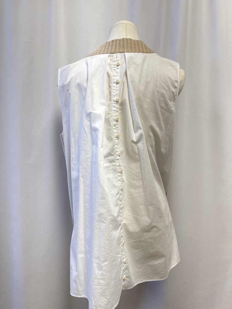 Naadam Tan and White Vest