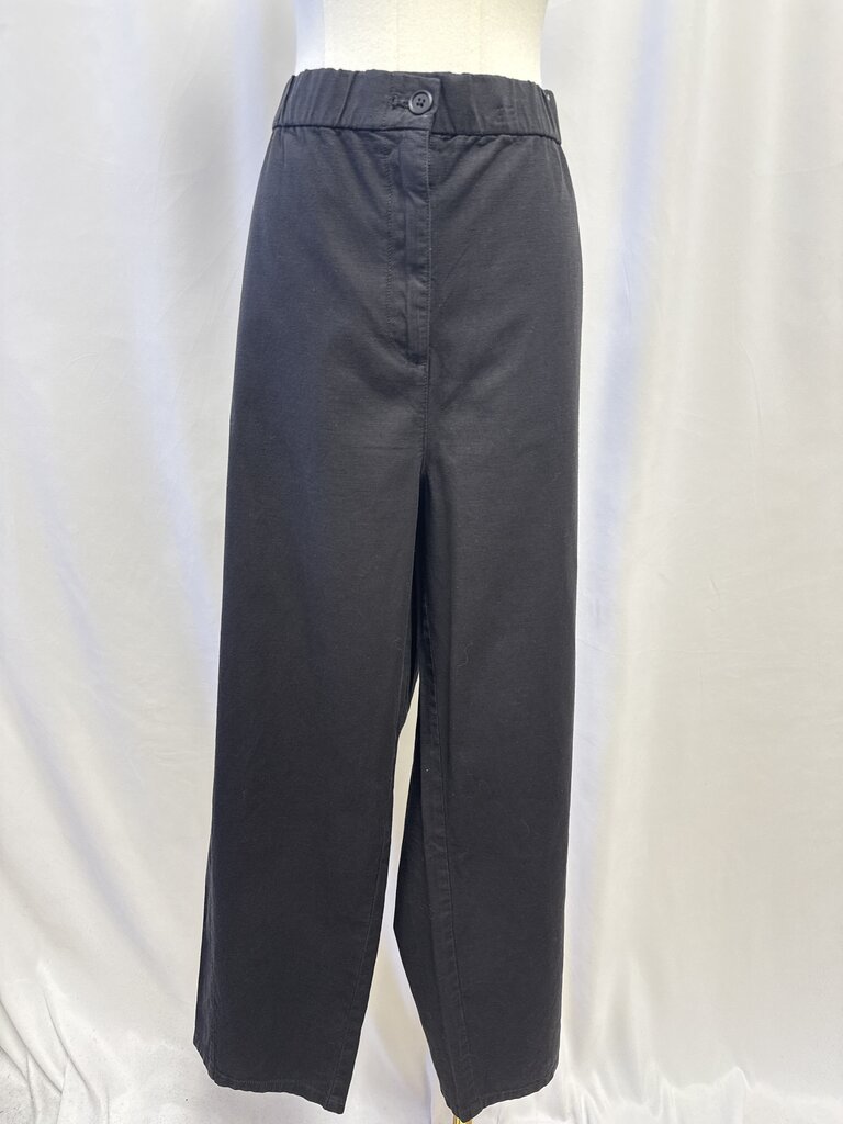 Eileen Fisher Black Chino Pant