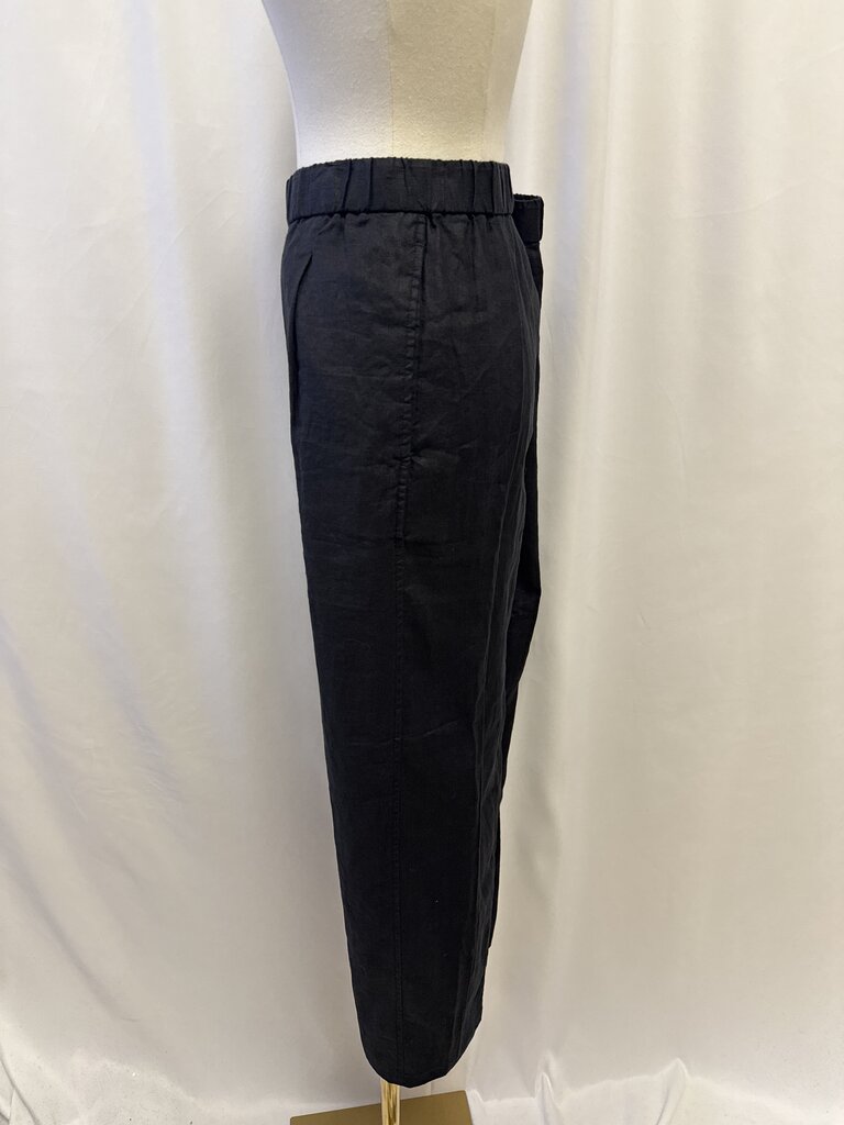 Eileen Fisher Black Linen Pant NWT