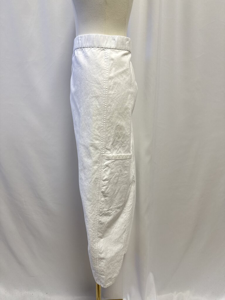 Eileen Fisher White Chino Pant